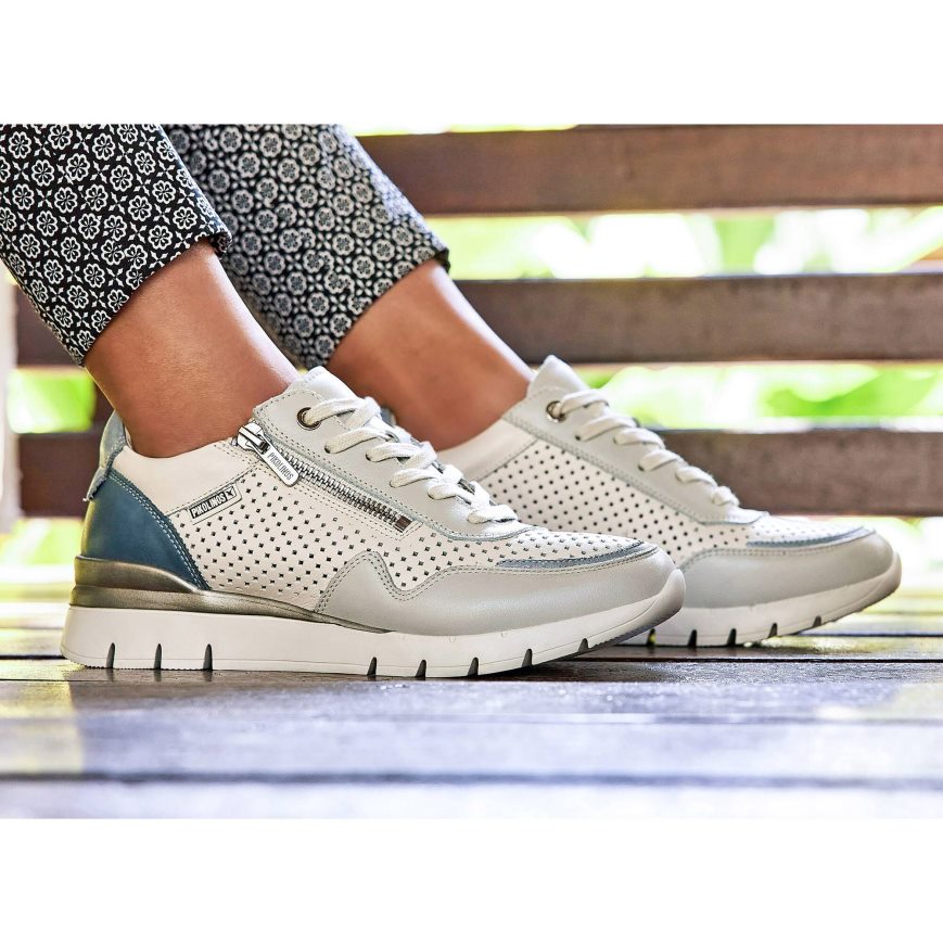 Women's Pikolinos CANTABRIA Sneakers White | NZ AA79513